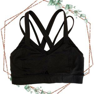 Lululemon run for days bra II size 4 black